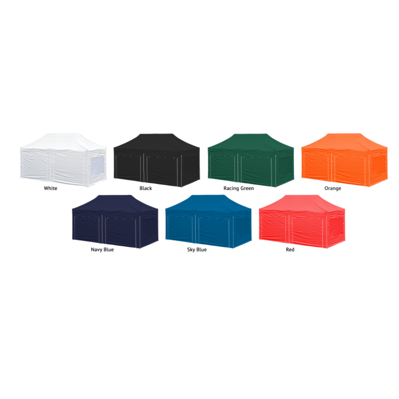 5m x 2.5m Standard Gazebos Colours
