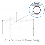 3m x 3m Industrial Frame