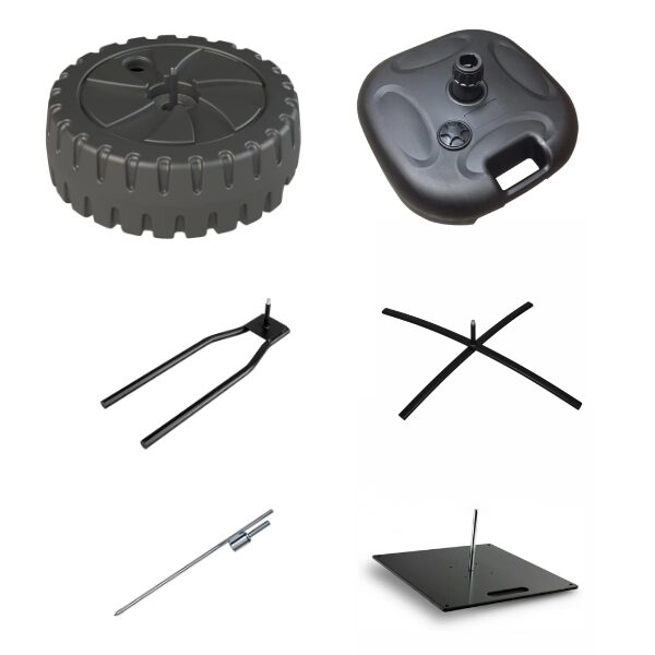 Flag bases and supports
