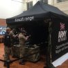 Printed military gazebo