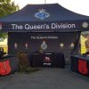 Printed military gazebo