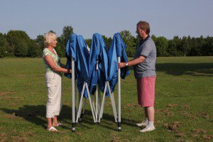 setting up a gazebo