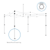 Gazebo spare parts - bottom part of middle leg