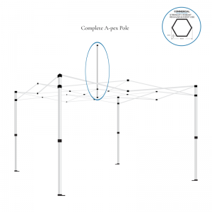 Complete A-pex Pole for Commercial Frame
