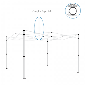 Complete A-pex Pole for Industrial Frame