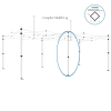 Gazebo spare parts-complete middle leg