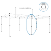 Gazebo spare parts - complete middle leg