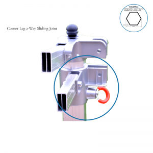 Corner Leg 2-Way Sliding Joint Industrial