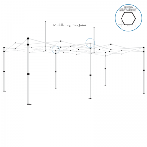 Middle Leg 3-Way Top Joint Industrial