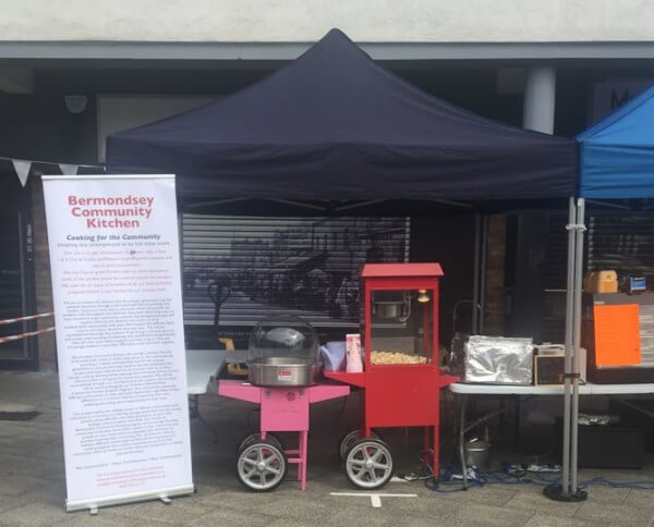 Commercial Gazebo - Bermondsey Community Kitchen