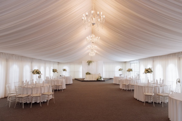 Lined marquee