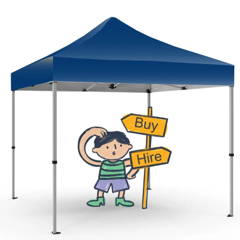 Buy or hire a gazebo
